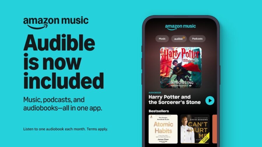 Amazon Music Unlimited Audiobook perk