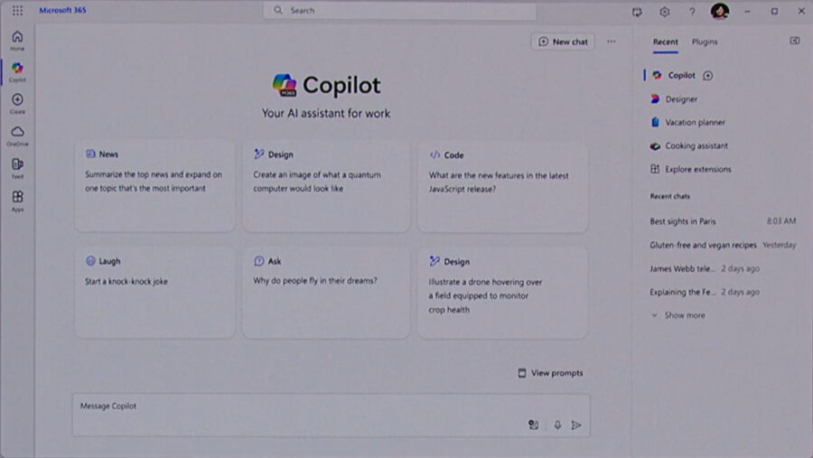 New Microsoft 365 Copilot app