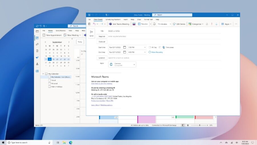 Microsoft Outlook for Windows