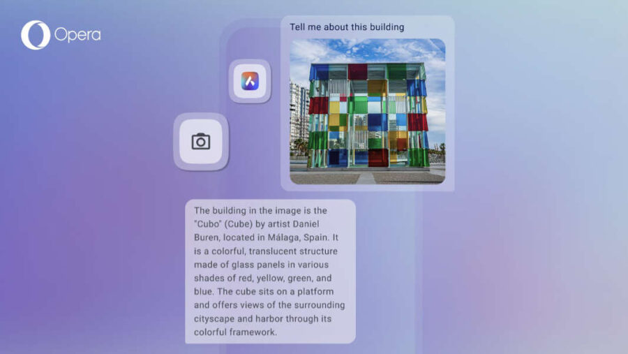AI Image Understanding in Opera for Android