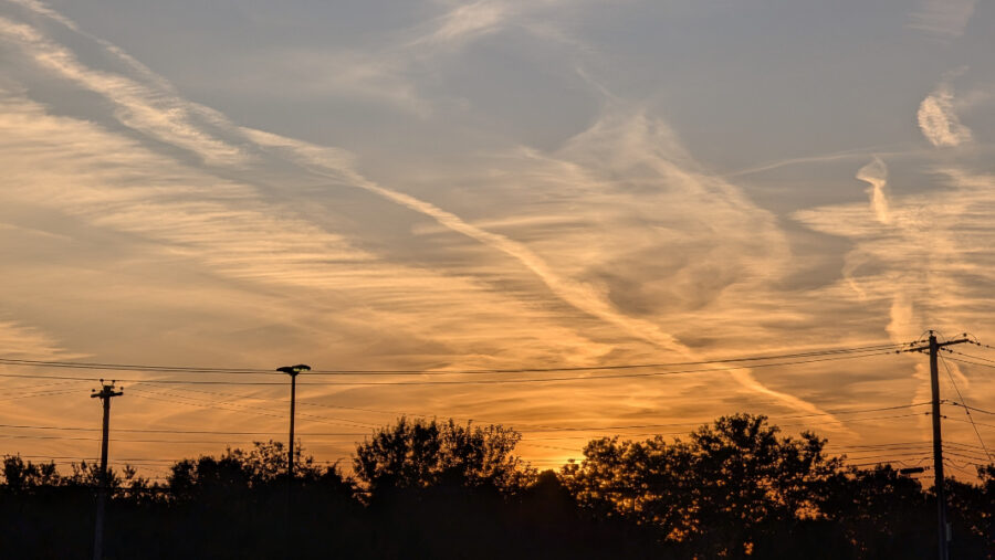 Sunset in Macungie