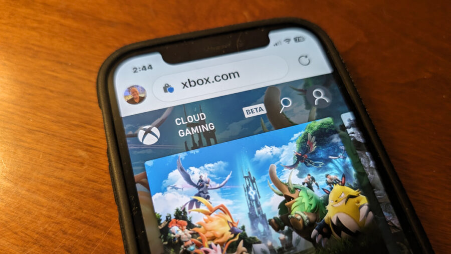 Xbox Cloud Gaming on the iPhone